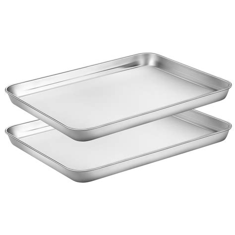 stainless steel cookie sheets 12x12